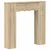 Okvir za kamin Hrast sonoma 102 x 20 x 102 cm Konstruirano drvo