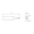 Vrh Weller RTMS 013S MS, 1.3mm