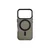 Silikonska futrola Magsafe FLURO COLOR Iphone 17 Pro Max CRNA