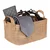 WENKO 64471100 - Korpa JUNA 24x17 cm braon
