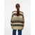 VERO MODA Pulover VMAMPLE ecru/čokolada/antracit