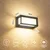 Brilagi - LED spoljašnje zidno svetlo sa senzorom PARKER LED/12W/230V antracit IP44