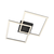 Braytron LED plafonjera BRY-CRYSTAL-A-55W-3U1-DALJINSKI-CRNA