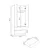 HANAH HOME Garderober Lento White