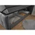 MID.YOU POSTELJA BOXSPRING 180 cm  x 200 cm , tekstil, leseni material antracit