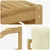 Set vanjskih sofa 6 pcs Bijela i krem 79 x 79 x 37 cm Poliester