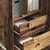 Highboard s ladicama Staro drvo 45,5 x 34 x 127 cm