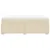Vidaxl Box spring postelja z vzmetnico krem 120x200 cm blago