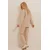 Trend Alacati Stili Ženski komplet duks i pantalone ALC-796-001, Bež