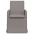 Trpezarijske stolice 2 pcs Sivo-smeđa 57 x 67 x 95 cm tkanina