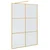 Zid za walk-in tuš Zlatno 140 x 195 cm Staklo otporno na udarce