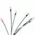 LED RGB solarno svetlo FIORINI 8xLED/1,2V 600 mAh IP44 crna