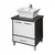 Ceramica Lux Atina ugradna S-600 wenge