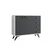 Hanah Home Komoda Waga 100x82x35cm Belo-Antracit