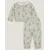 Monsoon Children Komplet dukserica i pantalone za decu, Zeleno-roze
