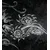 Tapeta črno-bela neobičajna risba - 245x270