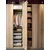 PAX / FORSAND Garderober, belo b. im. hrastovine/belo b. im. hrastovine, 250x60x236 cm