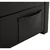 Xora BOXSPRING POSTELJA 140 cm x 200 cm , tekstil črna