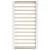Vidaxl Posteljni okvir bel 90x190 cm trden les