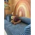 shumee Montessori Comfort Waffle Blue mini igralni kavč