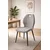 L DECOR SET 4 TRPEZARIJSKE STOLICE ARCO SIVO