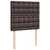vidaXL vidaXL Box spring postelja z vzmetnico temno rjava 80x200 cm blago, (21310574)