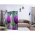 artgeist Paravan Purple Spring Tulips, 3-Delni, Dvostranski