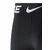 NIKE Športne spodnjice črna/bela