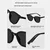 Gogosoon Unisex naočare za sunce, Crne
