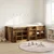 Loft krevet s ormarom 3 kom. Staro drvo Konstruirano drvo