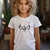 Camiseta Majica sa štampanim printom Cam 274, Dečija, Bela