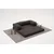 Atelier del Sofa Ugaona garnitura Comfort, 290x95x75 cm, Antracit