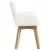 Okretne blagovaonske stolice 4 pcs Bouclé Krem 54 x 58 x 87 cm