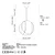 Opviq Luster Corner-13778-, 25cm, IP20, Crni