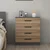 Hanah Home Kale 4924 Komoda, Braon-Siva