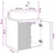 Umivaonik s policom Siva Sonoma 49,5 x 41 x 63 cm