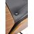 Halmar Pisarniški stol WEBSTER walnut black
