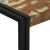 Konzolna stolica 120 x 33 x 75 cm Čvrsto drvo iz reciklaže