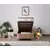 Hanah home Krevet Latte 100x38x200cm Crni