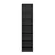 Hanah Home Garderober Minar Kale-8769, 45x210x52 cm, Bela-antracit