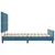 vidaXL vidaXL Postelja Temno modra 160x200 cm Saten, (22049049)