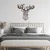Wallity Zidna dekoracija Rusty Deer 2, 49x50 cm, 1.5 mm, Braon
