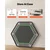 VEVOR Mini trampolin 1385x1385x37 cm črn nastavljiv