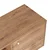 Hanah Home TV komoda Alvar, 180 cm, atlantski bor