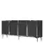 Hanah Home Konzola Tuna 180, 180x75x32 cm, Antracit