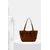 Torbica iz semiša Tory Burch Romy Suede Tote