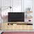 Hanah home TV Komoda Alika Hrast