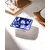 MADAME COCO Reve Bleu Činija za serviranje, 12.2X3.2cm, Plavo-bela
