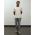 DAN FOX APPAREL Kavbojke Essential Leonhard siv denim
