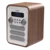 DENVER DAB-48 Radio Sat, Mono, 2.5W RMS, Beli